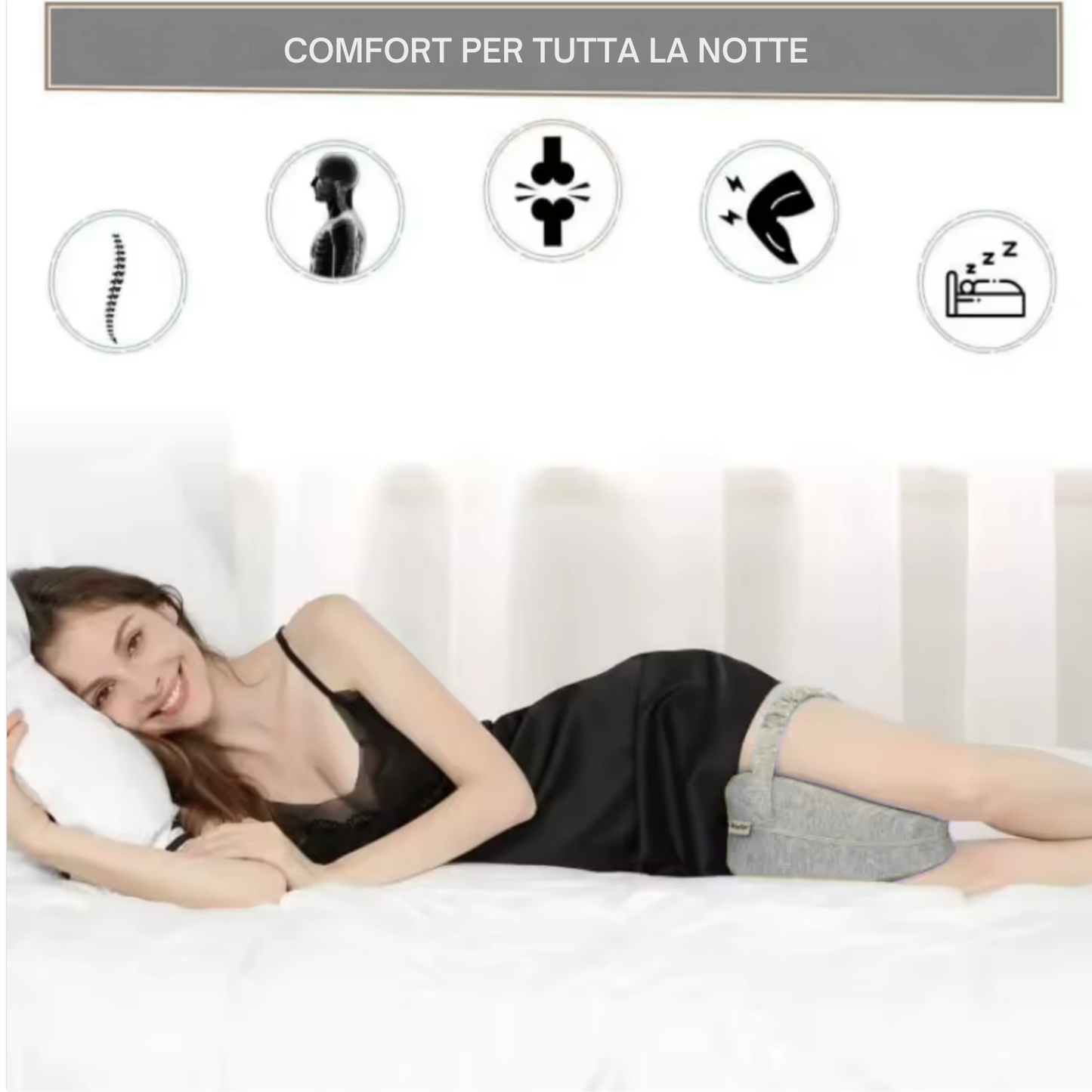 Cuscino ortopedico per le gambe