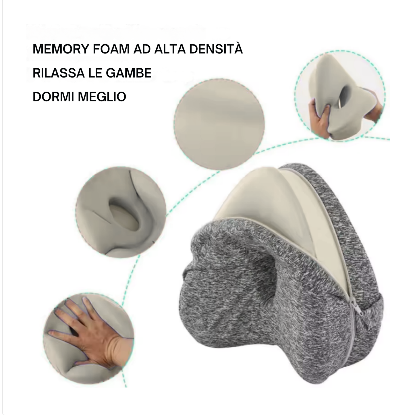 Cuscino ortopedico per le gambe