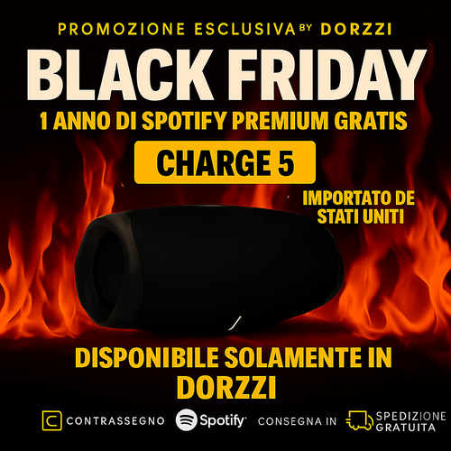 POTENZA E SUONO IMBATTIBILI! Il CHARGE 5 È ARRIVATO +1 Anno di Abbonamento a Spotify Premium gratis