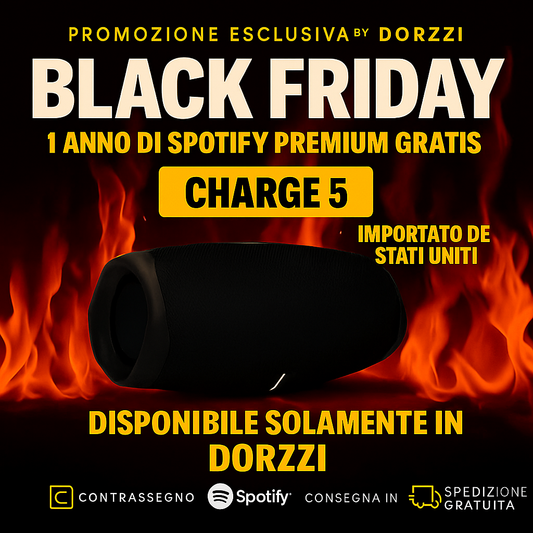 POTENZA E SUONO IMBATTIBILI! Il CHARGE 5 È ARRIVATO +1 Anno di Abbonamento a Spotify Premium gratis
