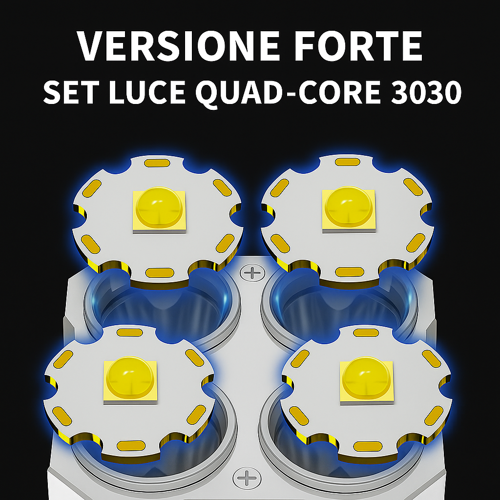 Torcia Led Tattica UltraPower - Multifunzionale e Impermeabile + Ricarica USB | LIQUIDAZIONE TOTALE!